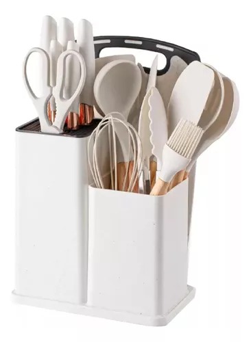 Set De Utensilios De Cocina x19 piezas